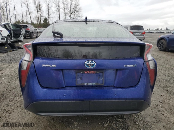 2017 Toyota Prius Two with VIN JTDKARFU8H3047601, listed as a Copart auction lot 51605365 with 152,567 mi miles and Salvage Title. Bid and sale history available at carsss.com. Image 6.