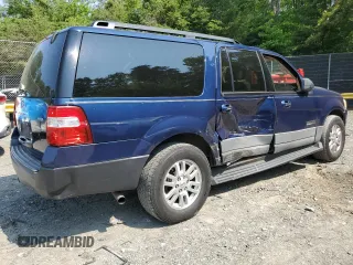 2007 Ford Expedition Max XLT with VIN 1FMFK16527LA33857, listed as a Copart auction lot 59376515 with 262,960 mi miles and Salvage title. Bid and sale history available at DreamBid. Image 3.