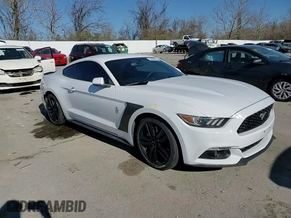 2017 Ford Mustang EcoBoost with VIN 1FA6P8TH8H5236874, listed as a Copart auction lot 50099665 with 76,599 mi miles and Salvage title. Bid and sale history available at DreamBid. Image 10.