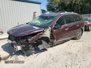 2014 Infiniti QX60 with VIN 5N1AL0MN7EC517864, listed as a Copart auction lot 52985535 with Not provided miles and Salvage title. Bid and sale history available at DreamBid. Image 1.