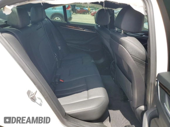 2018 BMW 5 Series 530i with VIN WBAJA5C59JG899792, listed as a Copart auction lot 56603125 with 79,858 mi miles and Salvage title. Bid and sale history available at DreamBid. Image 10.