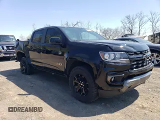 2022 Chevrolet Colorado 4WD Z71 with VIN 1GCGTDEN6N1214638, listed as a Copart auction lot 50008505 with 37,552 mi miles and Salvage Title. Bid and sale history available at carsss.com. Image 4.