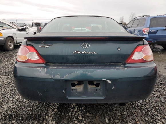 2002 Toyota Solara SE with VIN 2T1CE22P72C013261, listed as a Copart auction lot 43657615 with 248,517 mi miles and Salvage Title. Bid and sale history available at carsss.com. Image 6.