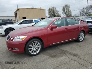 2007 Lexus GS 350 with VIN JTHCE96S770002221, listed as a Copart auction lot 52694865 with 123,177 mi miles and Salvage Title. Bid and sale history available at carsss.com. Image 1.