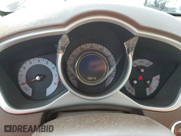 2011 Cadillac SRX Performance Collection with VIN 3GYFNBEY2BS513343, listed as a Copart auction lot 82097984 with 189,774 mi miles and Salvage Title. Bid and sale history available at carsss.com. Image 9.