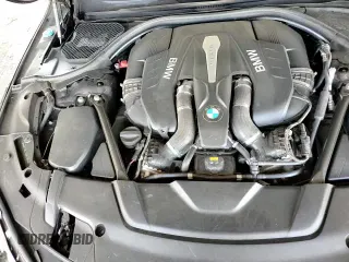 2017 BMW 7 Series 750i with VIN WBA7F0C37HGM21894, listed as a Copart auction lot 68292165 with 108,742 mi miles and Salvage title. Bid and sale history available at DreamBid. Image 15.