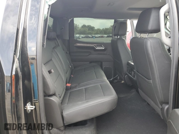 2023 Chevrolet Silverado 1500 LTZ with VIN 1GCUDGE84PZ302247, listed as a Copart auction lot 71858954 with 0 mi miles and Salvage Title. Bid and sale history available at carsss.com. Image 10.