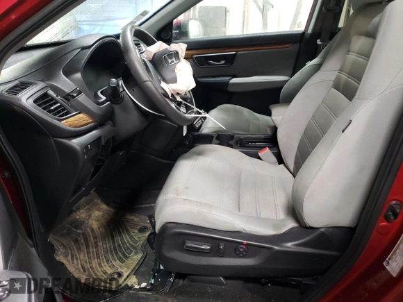 2020 Honda CR-V EX with VIN 5J6RW2H52LL004775, listed as a Copart auction lot 46254765 with 0 mi miles and Salvage Title. Bid and sale history available at carsss.com. Image 7.
