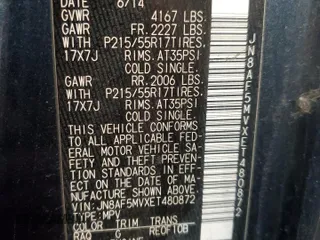 2014 Nissan Juke S with VIN JN8AF5MVXET480872, listed as a Copart auction lot 45961815 with 121,154 mi miles and Salvage Title. Bid and sale history available at carsss.com. Image 15.