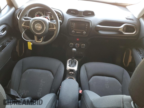 2016 Jeep Renegade Sport with VIN ZACCJAAT1GPD57779, listed as a Copart auction lot 55282815 with 45,506 mi miles and Salvage Title. Bid and sale history available at DreamBid. Image 8.