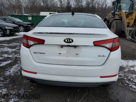 2013 Kia Optima SX with VIN 5XXGR4A63DG144869, listed as a Copart auction lot 86374924 with 187,064 mi miles and Salvage Title. Bid and sale history available at DreamBid. Image 6.