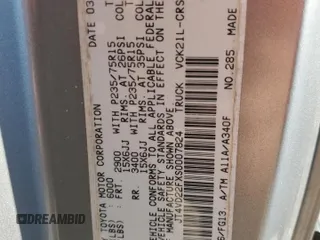 1995 Toyota T100 z VIN JT4VD22FXS0007824, wystawiony jako Copart lot #79159804 z przebiegiem 89 139 mil mil oraz Szkoda całkowita • Salvage title. Historia ofert i sprzedaży dostępna na DreamBid. Obrazek 12.