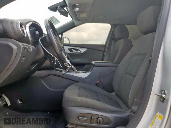 2020 Chevrolet Blazer LT with VIN 3GNKBCRSXLS593458, listed as a Copart auction lot 63774995 with 67,101 mi miles and Salvage title. Bid and sale history available at DreamBid. Image 7.