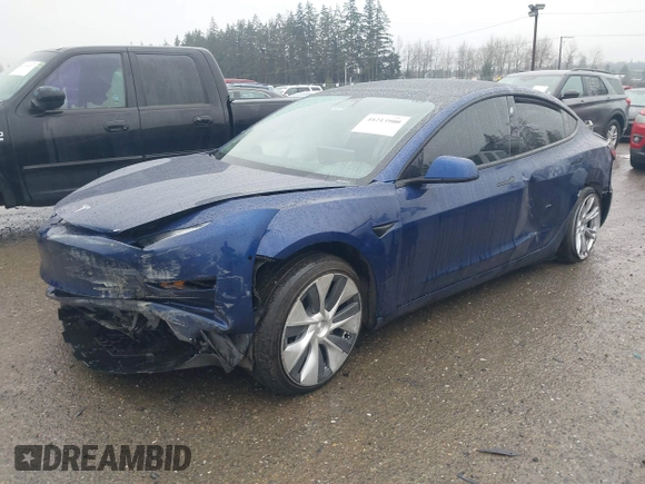 2022 Tesla Model 3 Long Range with VIN 5YJ3E1EB1NF142574, listed as a IAAI auction lot 41213900 with 127,404 mi miles and . Bid and sale history available at DreamBid. Image 19.