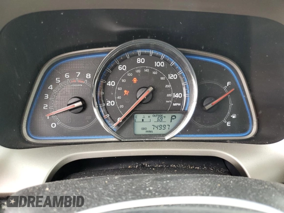 2014 Toyota RAV4 Limited with VIN 2T3DFREV2EW183123, listed as a Copart auction lot 65645535 with 74,997 mi miles and Salvage title. Bid and sale history available at DreamBid. Image 9.