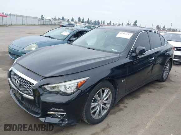 2017 Infiniti Q50 Signature Edition with VIN JN1EV7AP7HM741104, listed as a IAAI auction lot 41434197 with 78,033 mi miles and . Bid and sale history available at DreamBid. Image 15.