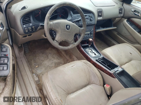 2003 Acura TL with VIN 19UUA56643A069846, listed as a Copart auction lot 75138874 with 125,766 mi miles and Salvage Title. Bid and sale history available at carsss.com. Image 8.