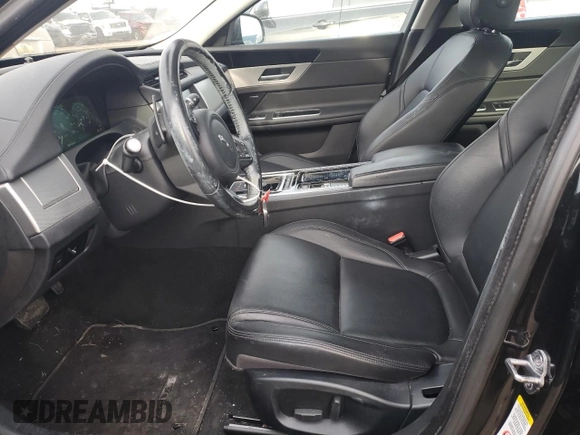 2018 Jaguar XF 25t Premium with VIN SAJBJ4FX8JCY69691, listed as a Copart auction lot 85306234 with 50,143 mi miles and Salvage Title. Bid and sale history available at carsss.com. Image 7.