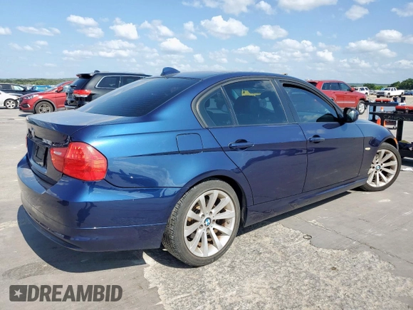 2011 BMW 3 Series 328i with VIN WBAPH7C50BE461757, listed as a Copart auction lot 62005405 with 129,851 mi miles and Salvage title. Bid and sale history available at DreamBid. Image 3.