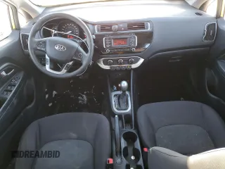 2016 Kia Rio LX with VIN KNADM5A30G6562206, listed as a Copart auction lot 46889555 with 97,729 mi miles and Salvage Title. Bid and sale history available at carsss.com. Image 8.