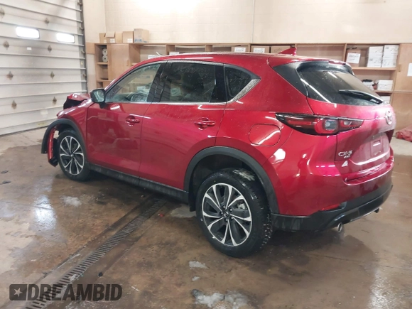 2023 Mazda CX-5 2.5 S Premium Plus Package with VIN JM3KFBEM5P0231069, listed as a IAAI auction lot 41489350 with 46,292 mi miles. Bid and sale history available at carsss.com. Image 3.