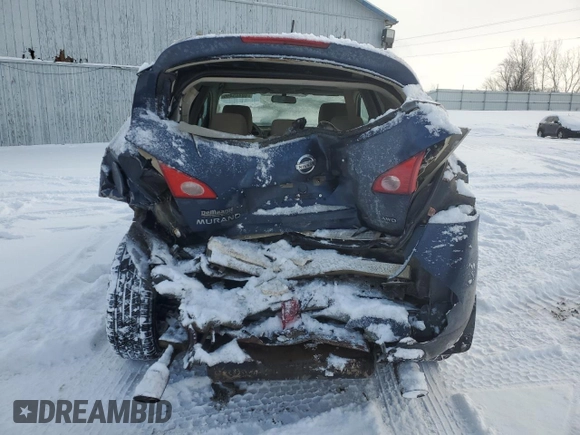 2010 Nissan Murano LE with VIN JN8AZ1MW7AW125434, listed as a Copart auction lot 88485495 with 135,853 mi miles and Clean Title. Bid and sale history available at carsss.com. Image 6.