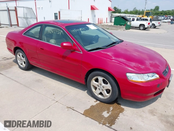 2000 Honda Accord EX z VIN 1HGCG2254YA011538, wystawiony jako IAAI lot #42422319 z przebiegiem Nie podano mil oraz . Historia ofert i sprzedaży dostępna na DreamBid. Obrazek 1.