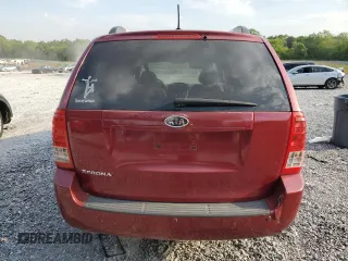 2012 Kia Sedona LX with VIN KNDMG4C72C6432927, listed as a Copart auction lot 53354785 with 280,798 mi miles and Clean Title. Bid and sale history available at carsss.com. Image 6.
