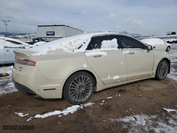 2014 Lincoln MKZ with VIN 3LN6L2J94ER806551, listed as a Copart auction lot 49616465 with 43,093 mi miles and Salvage Title. Bid and sale history available at carsss.com. Image 3.