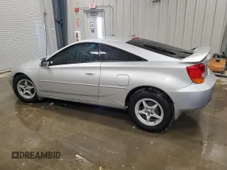 2002 Toyota Celica GT with VIN JTDDR32T620126575, listed as a Copart auction lot 45710385 with 55,418 mi miles and Clean Title. Bid and sale history available at carsss.com. Image 2.
