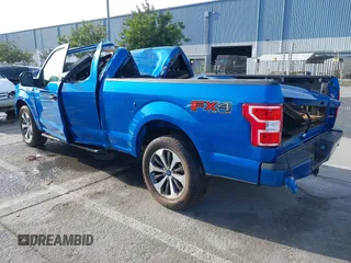 2020 Ford F-150 XL with VIN 1FTFX1E48LKD02362, listed as a IAAI auction lot 41556663 with 1 mi miles. Bid and sale history available at carsss.com. Image 3.
