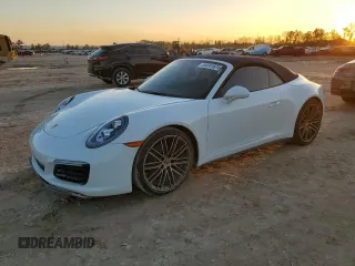 2019 Porsche 911 991 Carrera with VIN WP0CA2A93KS129442, listed as a Copart auction lot 84741674 with 12,337 mi miles and Non Repairable. Bid and sale history available at carsss.com. Image 1.