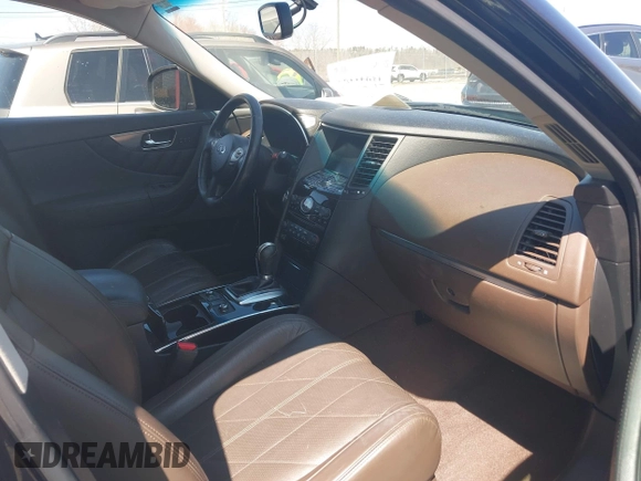 2010 Infiniti FX with VIN JN8AS1MW3AM851307, listed as a IAAI auction lot 41921194 with 143,850 mi miles and . Bid and sale history available at DreamBid. Image 5.