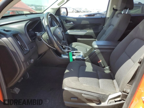 2021 Chevrolet Colorado 2WD LT with VIN 1GCGSCEN4M1144925, listed as a Copart auction lot 54852425 with 50,874 mi miles and Salvage title. Bid and sale history available at DreamBid. Image 7.