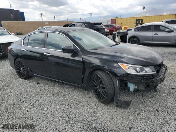2016 Honda Accord Sedan Sport with VIN 1HGCR2F57GA090528, listed as a Copart auction lot 51086235 with 100,519 mi miles and Salvage Title. Bid and sale history available at carsss.com. Image 4.