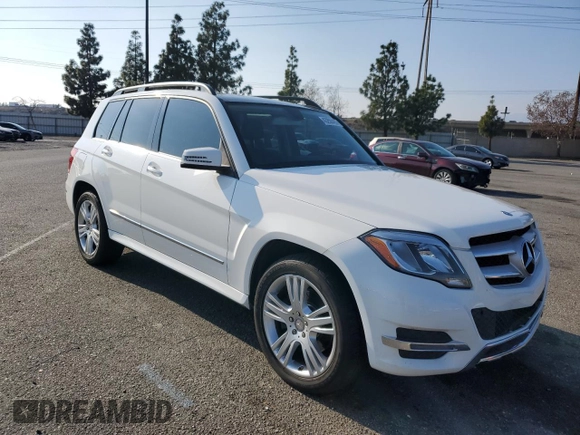 2013 Mercedes-Benz GLK 250 with VIN WDCGG0EB6DG095465, listed as a Copart auction lot 43250465 with 139,399 mi miles and Salvage Title. Bid and sale history available at DreamBid. Image 4.