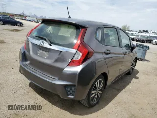 2017 Honda Fit EX-L with VIN JHMGK5H88HS018776, listed as a Copart auction lot 50621185 with 25,382 mi miles and Salvage Title. Bid and sale history available at DreamBid. Image 3.