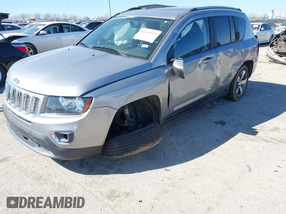 2017 Jeep Compass High Altitude with VIN 1C4NJCEB8HD189645, listed as a IAAI auction lot 41646539 with 144,333 mi miles and . Bid and sale history available at DreamBid. Image 6.