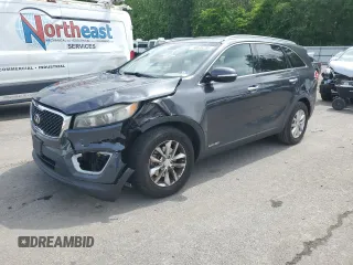2017 Kia Sorento LX с VIN 5XYPGDA54HG292561, выставлен на аукционе Copart как лот 58636285 с пробегом Не указан миль и Списание • Salvage title. История ставок и продаж доступна на DreamBid. Изображение 1.