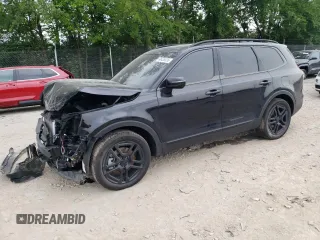 2025 Kia Telluride SX-Prestige X-Line с VIN 5XYP5DGC9SG593927, выставлен на аукционе Copart как лот 60435035 с пробегом 7 925 миль миль и Списание • Salvage title. История ставок и продаж доступна на DreamBid. Изображение 1.