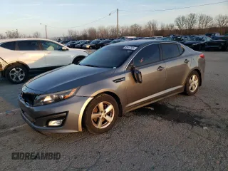 2015 Kia Optima LX z VIN 5XXGM4A73FG519377, wystawiony jako Copart lot #85447934 z przebiegiem 208 608 mil mil oraz Szkoda całkowita • Salvage title. Historia ofert i sprzedaży dostępna na DreamBid. Obrazek 1.