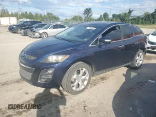 2010 Mazda CX-7 Touring with VIN JM3ER2W38A0312925, listed as a Copart auction lot 73153544 with 189,986 mi miles and Salvage Title. Bid and sale history available at carsss.com. Image 1.