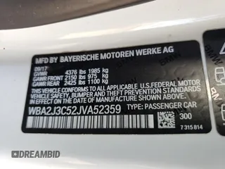 2018 BMW 2 Series 230i xDrive with VIN WBA2J3C52JVA52359, listed as a Copart auction lot 61060403 with 50,026 mi miles. Bid and sale history available at carsss.com. Image 14.