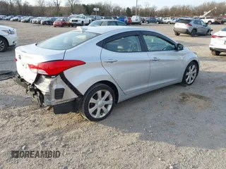 2013 Hyundai Elantra Limited with VIN 5NPDH4AE8DH335091, listed as a IAAI auction lot 41763666 with 135,787 mi miles and . Bid and sale history available at DreamBid. Image 4.