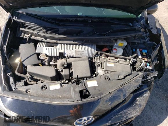 2017 Toyota Prius v Two with VIN JTDZN3EU0HJ055723, listed as a Copart auction lot 54889975 with 232,872 mi miles and Clean Title. Bid and sale history available at carsss.com. Image 11.