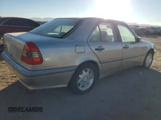 1998 Mercedes-Benz C 230/260/280/320 with VIN WDBHA23G5WA556665, listed as a Copart auction lot 83677634 with 153,901 mi miles and Salvage Title. Bid and sale history available at carsss.com. Image 3.