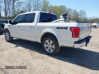 2015 Ford F-150 XLT with VIN 1FTEW1EF2FFB38104, listed as a IAAI auction lot 41983756 with 114,315 mi miles. Bid and sale history available at carsss.com. Image 3.