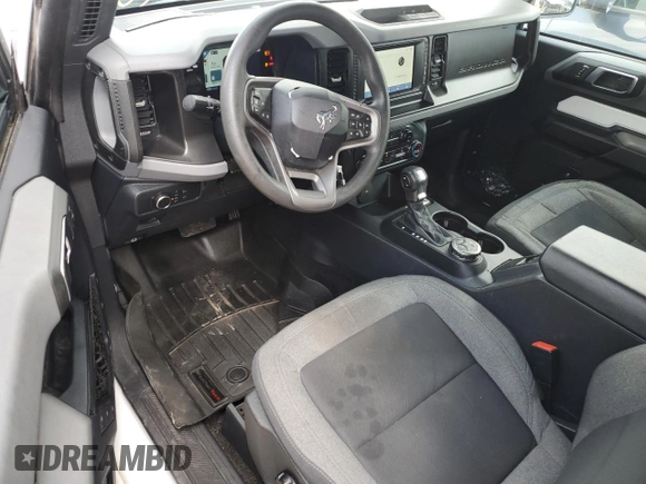 2022 Ford Bronco with VIN 1FMDE5AHXNLB04386, listed as a Copart auction lot 51952215 with 36,839 mi miles and Salvage title. Bid and sale history available at DreamBid. Image 8.