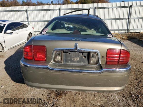 2002 Lincoln LS w/Base with VIN 1LNHM87A92Y675995, listed as a Copart auction lot 83323394 with Not Provided miles and Salvage Title. Bid and sale history available at carsss.com. Image 6.