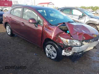 2013 Honda Civic LX z VIN 19XFB2F50DE092839, wystawiony jako IAAI lot #42144070 z przebiegiem 91 082 mil mil oraz . Historia ofert i sprzedaży dostępna na DreamBid. Obrazek 1.